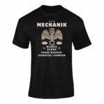JAM JEST MECHANIK- koszulka z nadrukiem