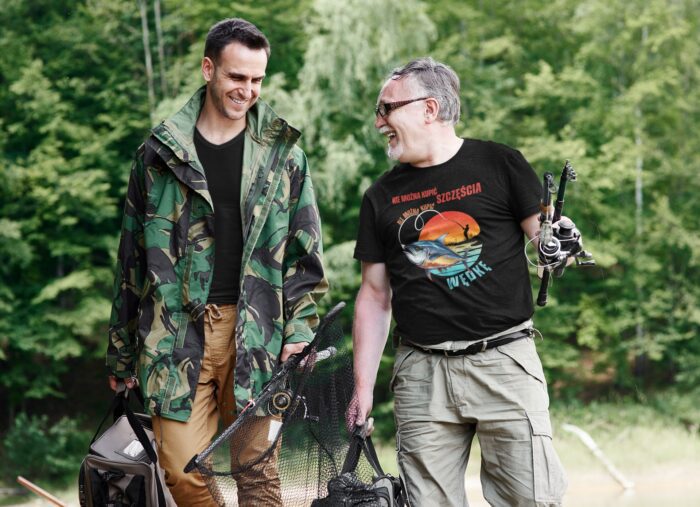 DLA WĘDKARZA- koszulka z nadrukiem - obrazek 3