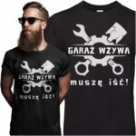 GARAŻ WZYWA- koszulka z nadrukiem - obrazek 2