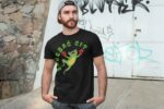Koszulka T-SHIRT NA PREZENT z śmiesznym nadrukiem ŻAJEBAĆ CI? CZARNA - obrazek 5