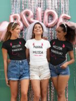 PANNA MŁODA Z PIEKŁA RODEM- koszulka z nadrukiem - obrazek 4