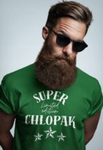 SUPER CHŁOPAK- koszulka z nadrukiem - obrazek 4