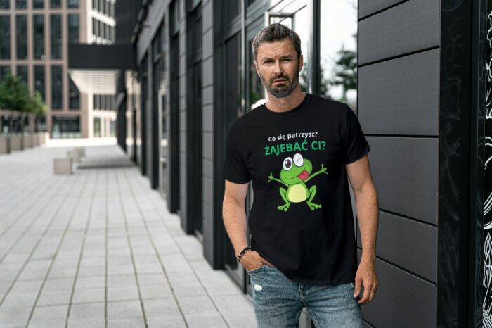 ŻAJEBAĆ CI?- koszulka z nadrukiem - obrazek 3