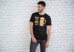 TODAY IS A BEER DAY- koszulka z nadrukiem - obrazek 3