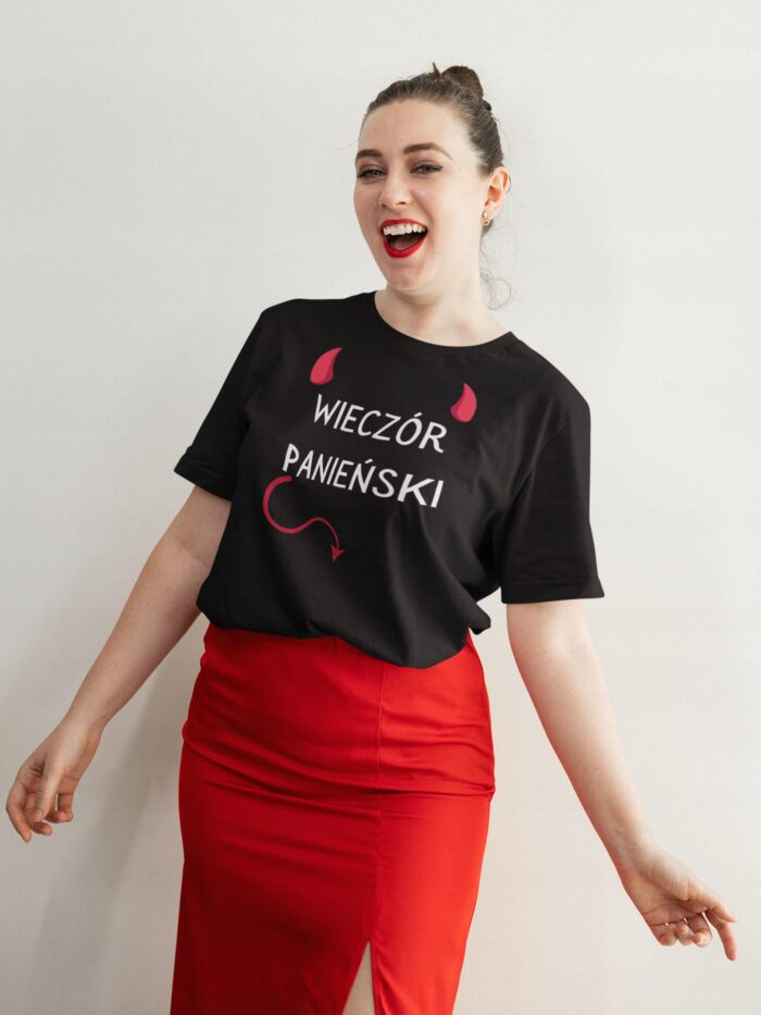 WIECZÓR PANIEŃSKI- koszulka z nadrukiem - obrazek 4