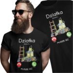 DZIAŁKA DZWONI- koszulka z nadrukiem - obrazek 2
