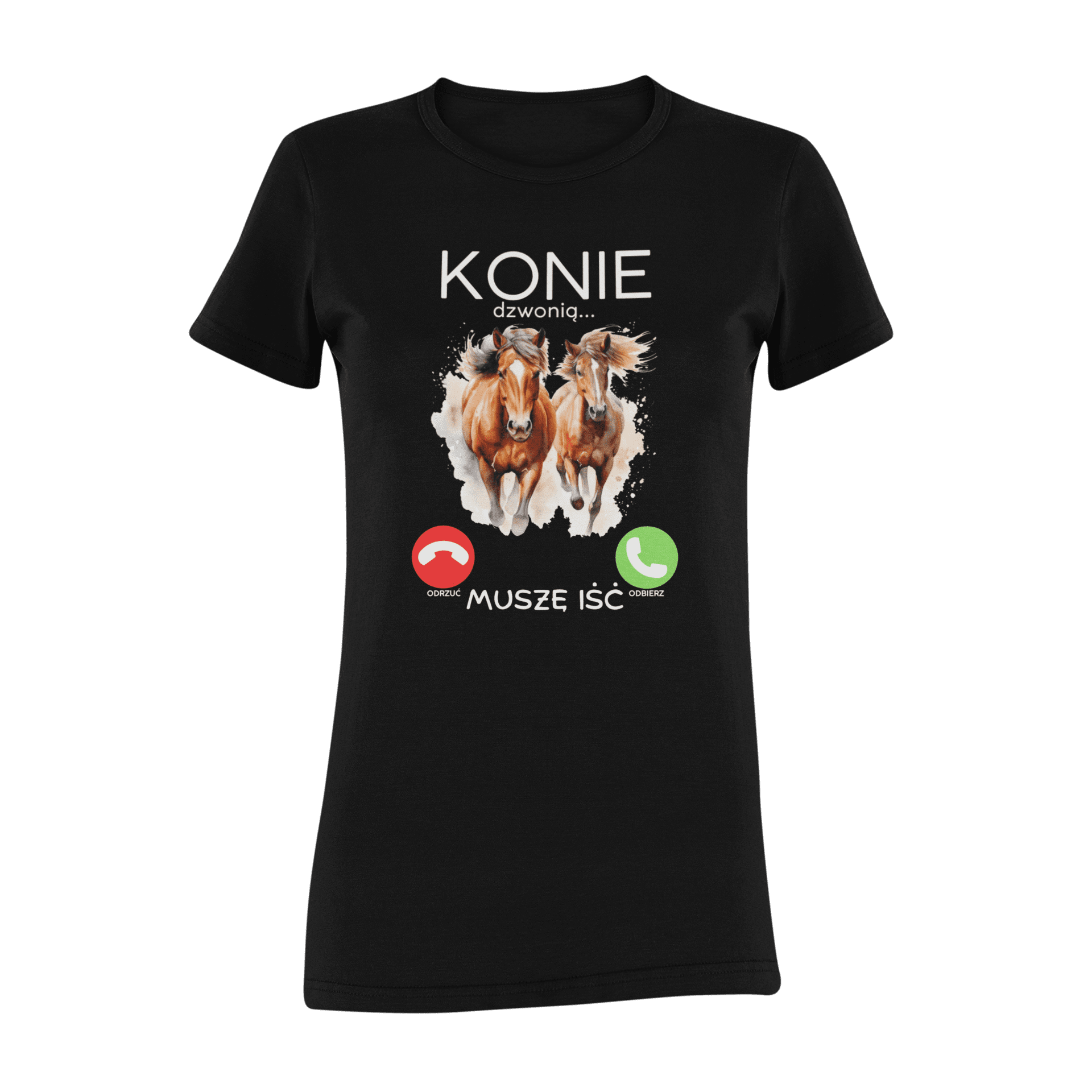 ghosted-mockup-featuring-a-long-women-s-t-shirt-42396-r-el2 (28) Koszulka prezent KONIE DZWONIĄ- koszulka z nadrukiem - obrazek 1