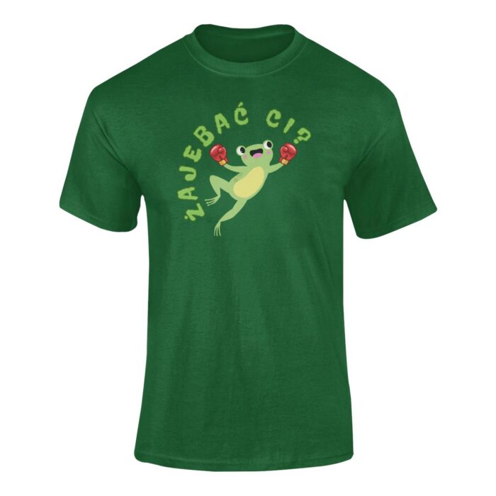Koszulka T-SHIRT NA PREZENT z śmiesznym nadrukiem ŻAJEBAĆ CI? CZARNA - obrazek 9