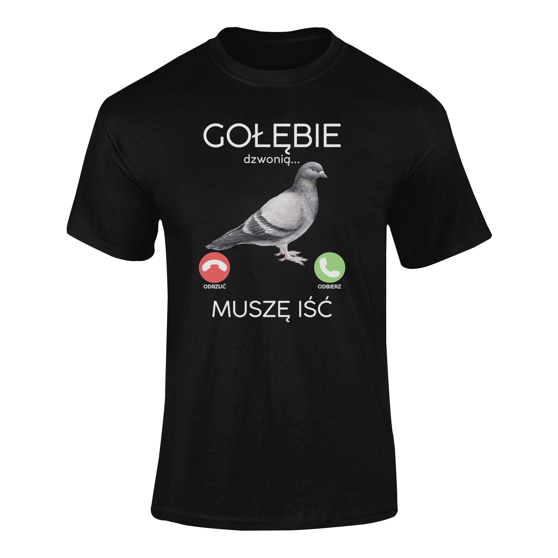 mockup-of-a-ghosted-t-shirt-against-a-customizable-background-41343-r-el2 (45) Koszulka T-shirt PREZENT DLA GOŁĘBIARZA- koszulka z nadrukiem - obrazek 1
