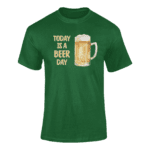 TODAY IS A BEER DAY- koszulka z nadrukiem - obrazek 7