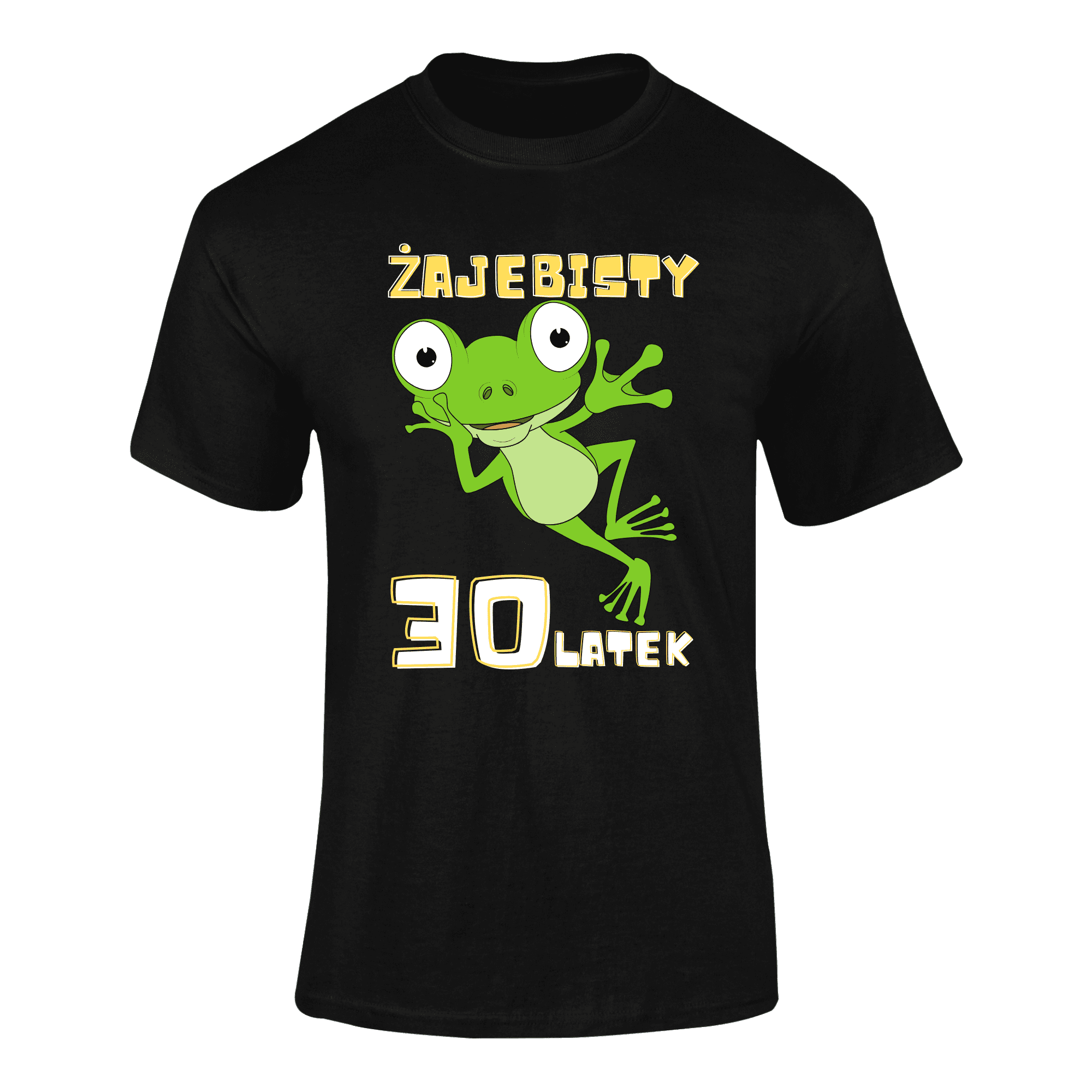 Projekt bez nazwy (85) ŻAJEBISTY +dowolny wiek- koszulka z nadrukiem - obrazek 1