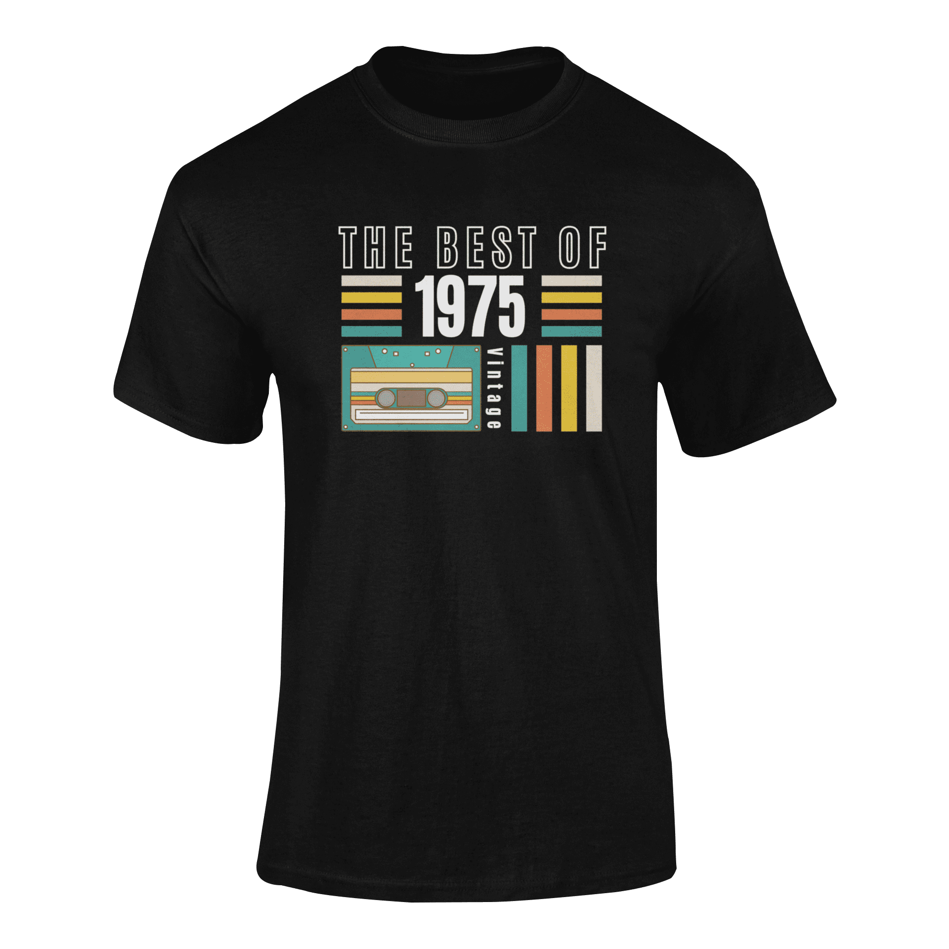 mockup-of-a-ghosted-t-shirt-against-a-customizable-background-41343-r-el2 (94) THE BEST OF +dowolny rocznik - koszulka z nadrukiem - obrazek 1