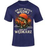 JAM JEST WĘDKARZ - koszulka z nadrukiem - obrazek 4