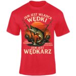 JAM JEST WĘDKARZ - koszulka z nadrukiem - obrazek 7