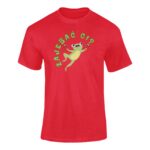 Koszulka T-SHIRT NA PREZENT z śmiesznym nadrukiem ŻAJEBAĆ CI? CZARNA - obrazek 10